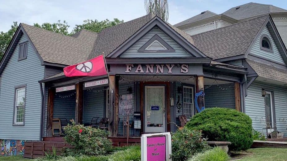 Exterior of Fanny's House of Music